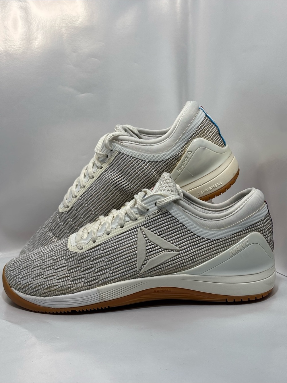 Reebok Women's Size 7.5 Crossfit Nano 8.0 CN1039 White Running Shoes Sneakers